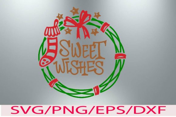 Christmas Wreaths and Quote 13: Graphic Templates for Festive Crafting