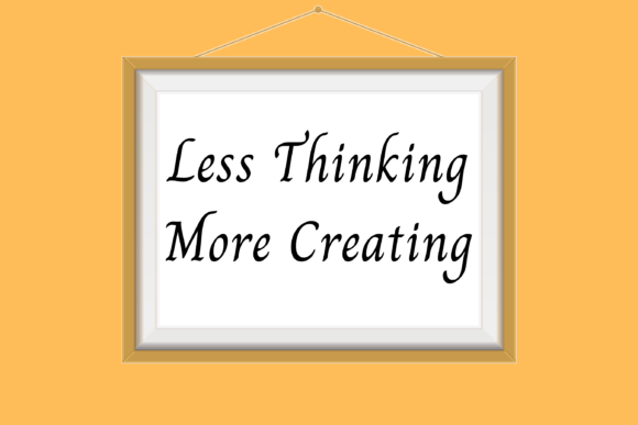 Creativity Quote: Graphics & Print Templates