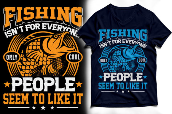 Fishing T-Shirt Design 3: Graphics for Authentic Branding