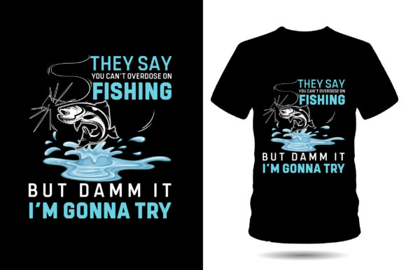 Fishing Tshirt Design Graphics