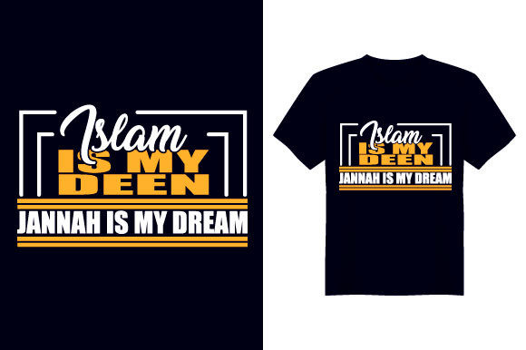 Islam is My Deen Graphics & Print Templates