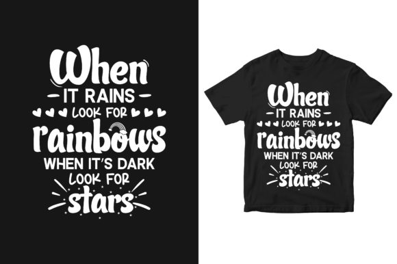 Typography Quote T-shirt Design: Graphics & Print Templates