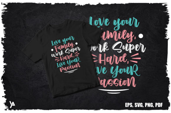 Typography Unique Quote T-shirt Graphics and Print Templates