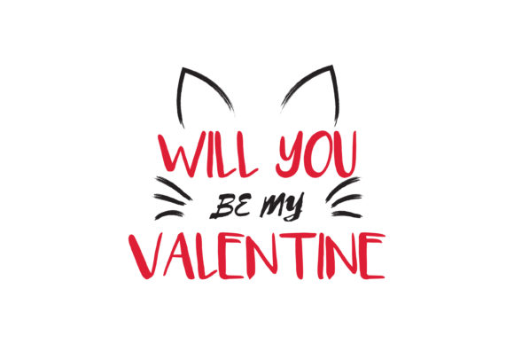Valentine Quote Design Template for Graphics and Print Templates